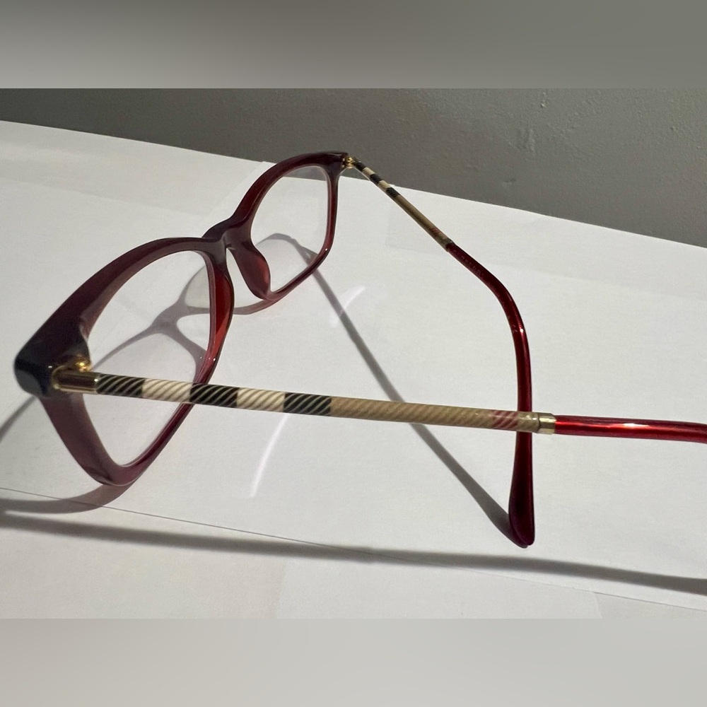 Burberry Stylish Red and Beige Women's Glasses style 2243-Q